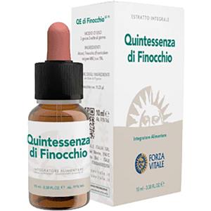 Forza Vitale Italia Quintessenza di Finocchio Gocce 10 ml - Integratore per l'intestino