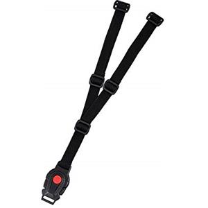 POLISPORT 8634100001 - Cintura di sicurezza a 3 punti di ricambio per sedia modello BILBY JUNIOR colore nero