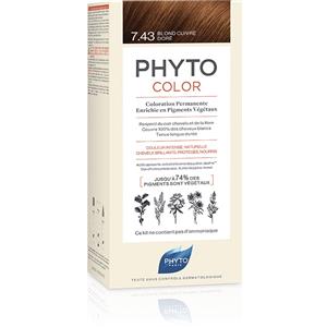 PHYTO (LABORATOIRE NATIVE IT.) PHYTOCOLOR 7,43 BIONDO RAMATO DORATO