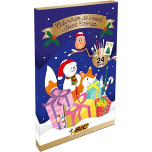 Bic Calendario dell'avvento BIC 24 caselle di prodotti di scrittura - 9517712