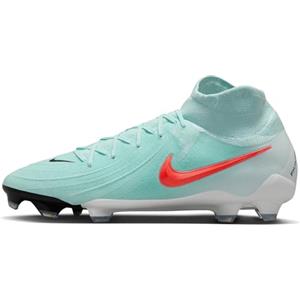 Nike Scarpa da Calcio a Taglio Alto FG Phantom Luna 2 PRO, Uomo, Mint/Atomic Red-off Noir, 42 EU
