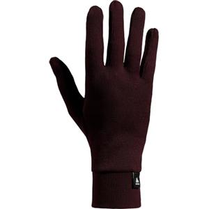 Odlo Active Warm_762740, Guanti Unisex - Adulto, Fudge, XXS
