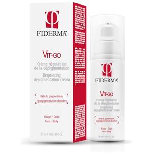 FIDERMA VIT-GO Crema Regolatrice Depigmentante 50 ml con Attivi Antiossidanti