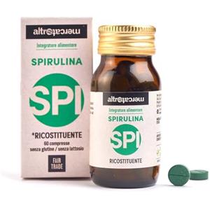 ALTROMERCATO - Spirulina integratore in compresse - 60 compresse - 42 g
