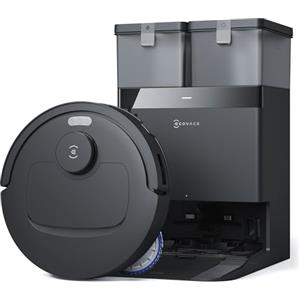 ECOVACS Robot aspirapolvere DEEBOT N8, 2-in-1 Aspira e Lava,modalità Max+,2300 Pa, Pulizia Personalizzata,Mappatura multilivello, Barriere virtuali, Controllo App & Alexa