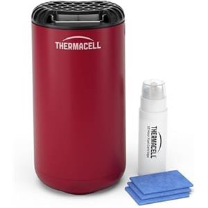 Thermacell Repellente Antizanzare Mini Halo per Esterno, Protezione 21 m², Include una Ricarica da 12 ore + 3 Piastrine, Magenta