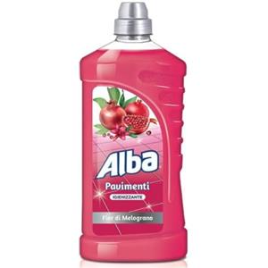 Generico ALBA Detersivo liquido per Pavimenti IGIENIZZANTE Fior di Melograno 2PZ X 1L
