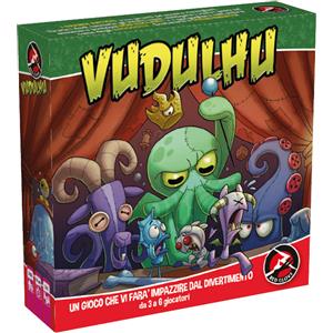 Red Glove Vudulhu - Gioco da Tavolo Lovecraftiano per 3-6 Giocatori con Magia e Maledizioni