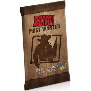 dV Giochi Bang! - Most Wanted: Espansione per il Gioco da Tavolo Ambientato nel Vecchio West con Nuove Carte e Personaggi