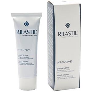 Rilastil Intensive Crema Notte 50 ml - Antirughe e Nutriente con Aminoacidi e Vitamine