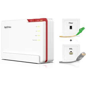 AVM - Modem router Avm 20003043 FRITZ!BOX 5690 Pro White e Red