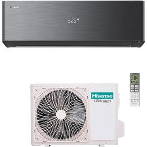 Hisense CONDIZIONATORE HISENSE ENERGY PRO X BLACK WIFI 12000 BTU MONOSPLIT INVERTER R32 A+++