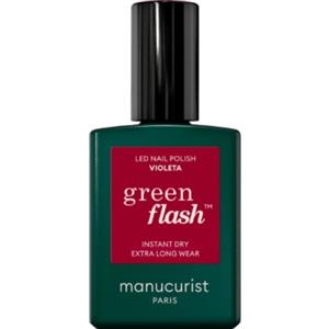 Manucurist Smalto Semipermanente Violeta 15ml - 12-free e Bio-based con Effetto Gel