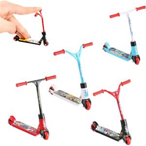 KEWUF 4 pezzi Mini monopattino, mini skateboard, skateboard da dito, per bambini, bomboniere, riempitivi per fotografie