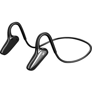 Kripyery Auricolari senza fili a conduzione ossea Cuffie Bluetooth 5.2 Cuffia impermeabile universale per sport nuoto ciclismo guida lavoro (nero)