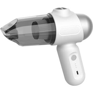 EBOSSOM Aspirapolvere Portatile Senza Fili, 12KPA Aspirabriciole Potente,4 in 1 Mini Aspirapolvere Auto Senza Fili,USB-C Ricaricabile Aspirapolvere Piccolo per Ufficio,Pulizia Cas（Bianco,12KPA）