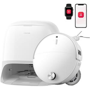 roborock Qrevo Curv 2 Pro Robot Aspirapolvere e Lavapavimenti, 25000 Pa, Zero-Grovigli, Acqua 100°C, Autopulente, Evita Ostacoli, Asciugatura Auto, per Peli di Animali Domestici