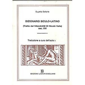 generico DIZIONARIO SICULO - LATINO