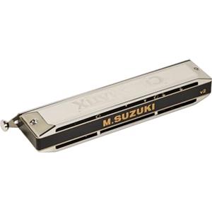 Suzuki SCX-64C Chromatix Series Harmonica Key of C, 64 Reeds, 16 Holes (japan import)