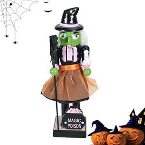 Generisch Scheletro grande per Halloween, Schiaccianoci decorativa, schiaccianoci da tavolo, decorazione per camera da letto, sacchetti regalo, decorazione per, soggiorno, mensola da