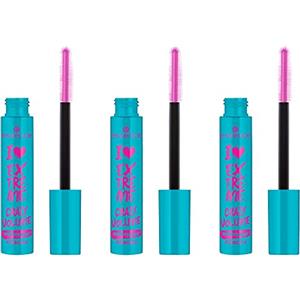 essence Esence I Love Extreme Crazy Volume Maschera Mascara Impermeabile Nero Volumizzante Risultato Subito Intensivo Vegano Impermeabile Senza Microparticelle di Plastica Senza Nanoparticelle, 3