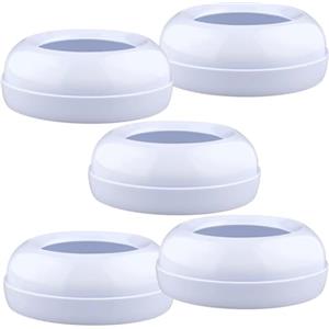 ROMIRUS Anello di ricambio, Ghiera del biberon per Avent Biberon Natural Response (Set da 5)