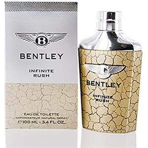 Bentley Infinite Rush Eau De Toilette 100ml - Fragranza per Uomini con Note di Pepe Rosa, Mandarino e Rosmarino