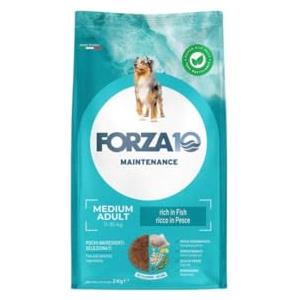 Generico Forza 10 Cane Medium Adult MONO gusto PESCE alimento completo monoproteico per cani adulti di taglia media, confezione da 2kg.