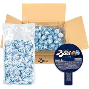 Perugina Baci Al Latte - Cioccolato al Latte con Nocciola, Busta da 1 Kg