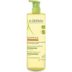 A-Derma Exomega Control Olio Lavante Emolliente 750 ml - Deterge e Lenisce Pelli Secche e Atopiche