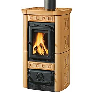 LA NORDICA - Stufa a legna GAIA Maiolica Cappuccino 7116215