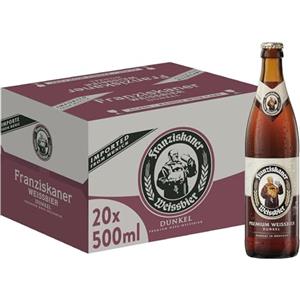 Franziskaner Dunkel, Birra Bottiglia - Pacco da 20x50cl