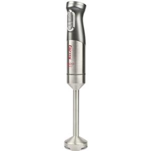Girmi MX31 Mastro Blend Mixer ad Immersione, 1500W, 2 Velocità, Motore DC, Fusto Smontabile in INOX, Impugnatura Ergonomica, Incluso Bicchiere 700cc, Grigio