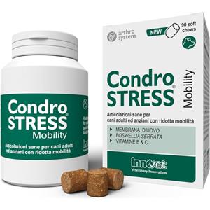 Innovet CondroSTRESS Mobility - Mangime Complementare per Cani Adulti e Anziani, 90 Soft Chews per Articolazioni Sane