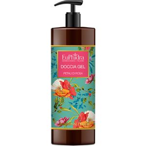 Euphidra Doccia Gel Petali di Rosa 400ml - Detergente corpo profumato con provitamina B5