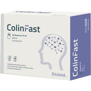 BIOISID ColinFast - Integratore Alimentare con Zinco, Acido Folico, Biotina e Vitamine del Gruppo B per Metabolismo Energetico e Memoria
