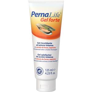 PernaLife Gel Forte 125 ml - Gel riscaldante ad azione intensa con estratto di Perna, capsicina e oli essenziali per alleviare dolori muscolari