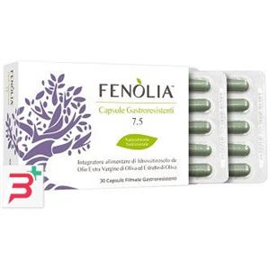 P&P FARMA FENÒLIA 30 Capsule Gastroresistenti - Integratore con Idrossotirosolo da Olio Extravergine di Oliva