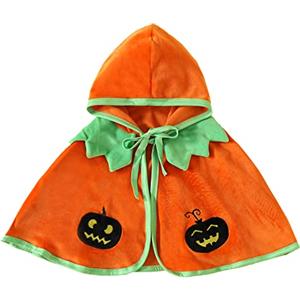 HEONSATI Mantello Fantasma per Bambini Costume di Halloween Fantasma Bianco con Cappuccio Completini Ghost Bimbi Costume da Mantello Carnevale per Halloween, Trick or Treat, Cosplay e Carnevale