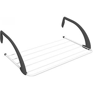 Vileda Aluminium 100 Stendibiancheria x-Legs, Bianco, 34.5 x 2 x 10.5 cm
