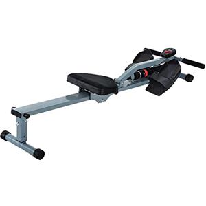 HOMCOM Vogatore Professionale per Fitness Allenamento a Casa con Display 130 x 67.5 x 67cm