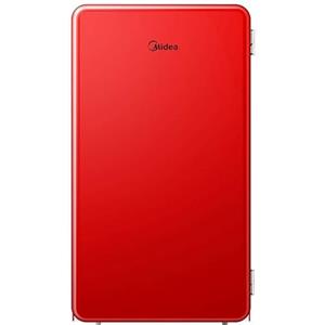 Midea MDRD142SLE32 - Mini frigo, 93 litri, Statico, Rosso, Classe energetica E