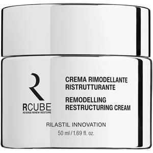 Rilastil RCube Crema Viso Rimodellante Ristrutturante 50 ml - Anti-Age con RCube Complex e Aminoacidi