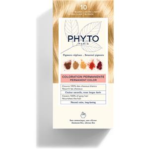 PHYTO (LABORATOIRE NATIVE IT.) Phyto Phytocolor Colorazione Permanente Tintura Numero 10 - Tintura capelli colore biondo chiarissimo extra