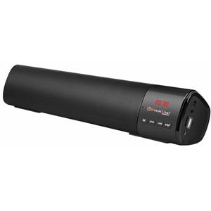 MusicMan Bluetooth FM Soundbar Scheda MicroSD USB AUX Display LCD LED Streaming musicale Potente altoparlante Batteria integrata BT-X54