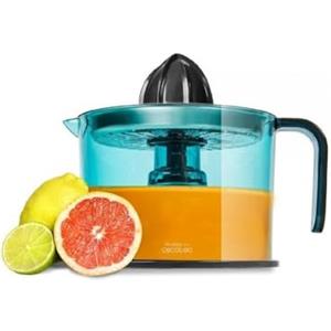 Cecotec ZitrusEasy Adjust White Spremiagrumi Elettrico Filtro con Regolatore di Polpa Regolabile, 2 Coni Rimovibili, Doppio Senso di Giro, 40W (Basic, Nero)