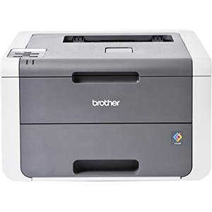 Brother HL-3140CW Stampante LED a Colori, Risoluzione Fino a 2.400x600 DPI, USB 2.0, Wi-Fi