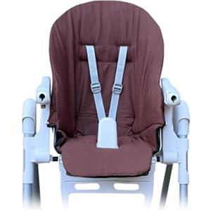 Aveanit Fodera di ricambio per sedia per bambini Peg Perego Prima Pappa Zero 3, alta e impermeabile, colore: Marrone