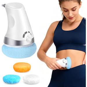 XEERUN Nordic Sculpt Machine, massaggiatore portatile anticellulite, macchina per scolpire il corpo con 3 cuscinetti lavabili, massaggiatore elettrico per pancia, vita, braccia, gambe, glutei, regalo per
