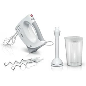 BOSCH Batteur et mixeur plongeant -MFQ3540 - 450 W - 5 vitesses - Blanc